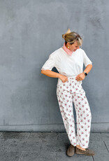 The Golden House Joh Jeans Fleur 'Elisa' - White/Rose