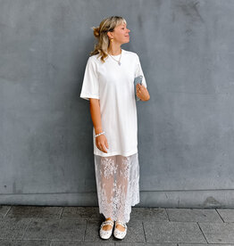 Moves Jurk 'Cambria' - White - Moves