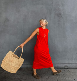 Orfeo - LMK Jurk 'Riven' - Rouge - Orfeo