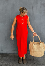 Orfeo - LMK Jurk 'Riven' - Rouge - Orfeo