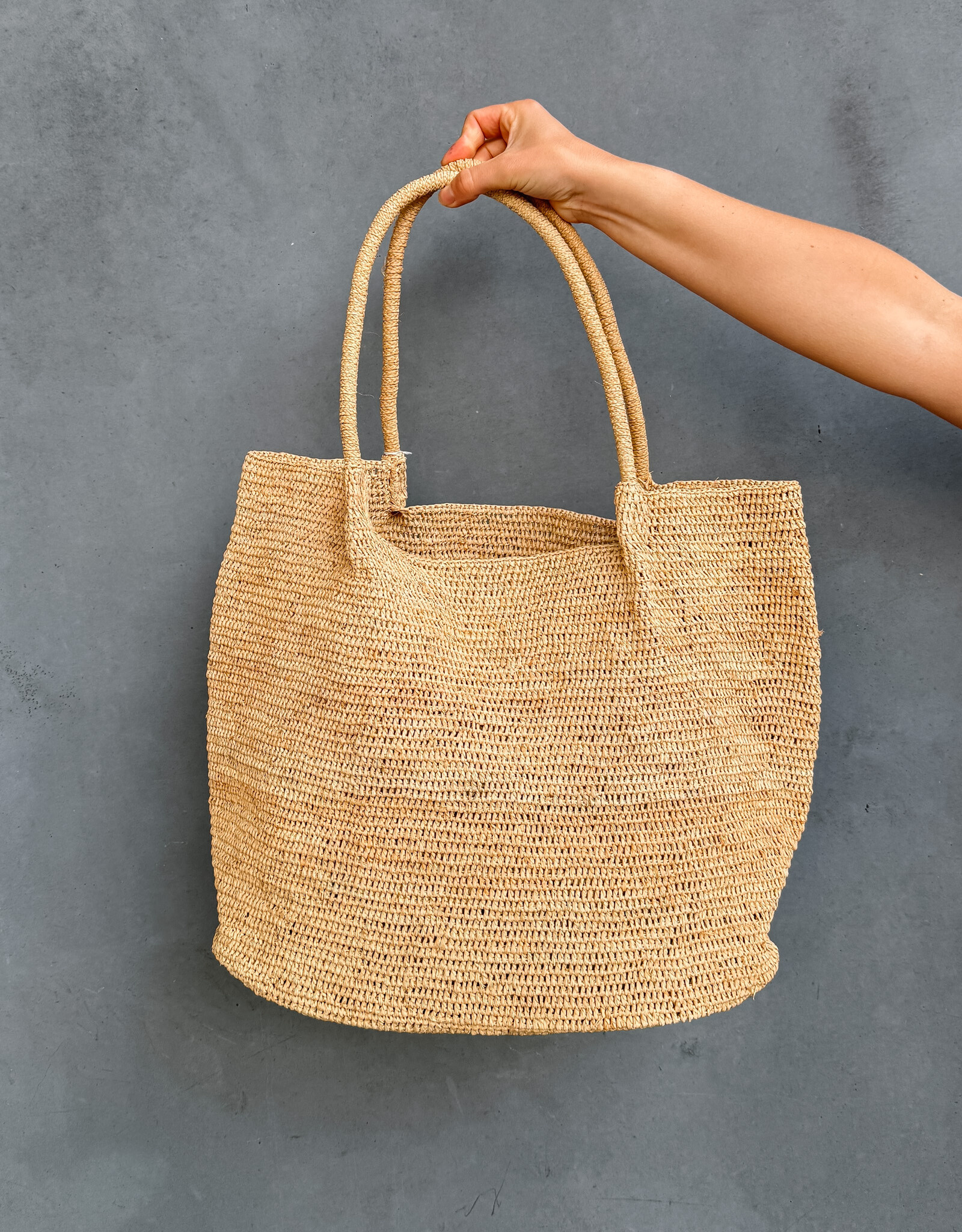 The Golden House Paris Cabas 'Raphia' - Naturel