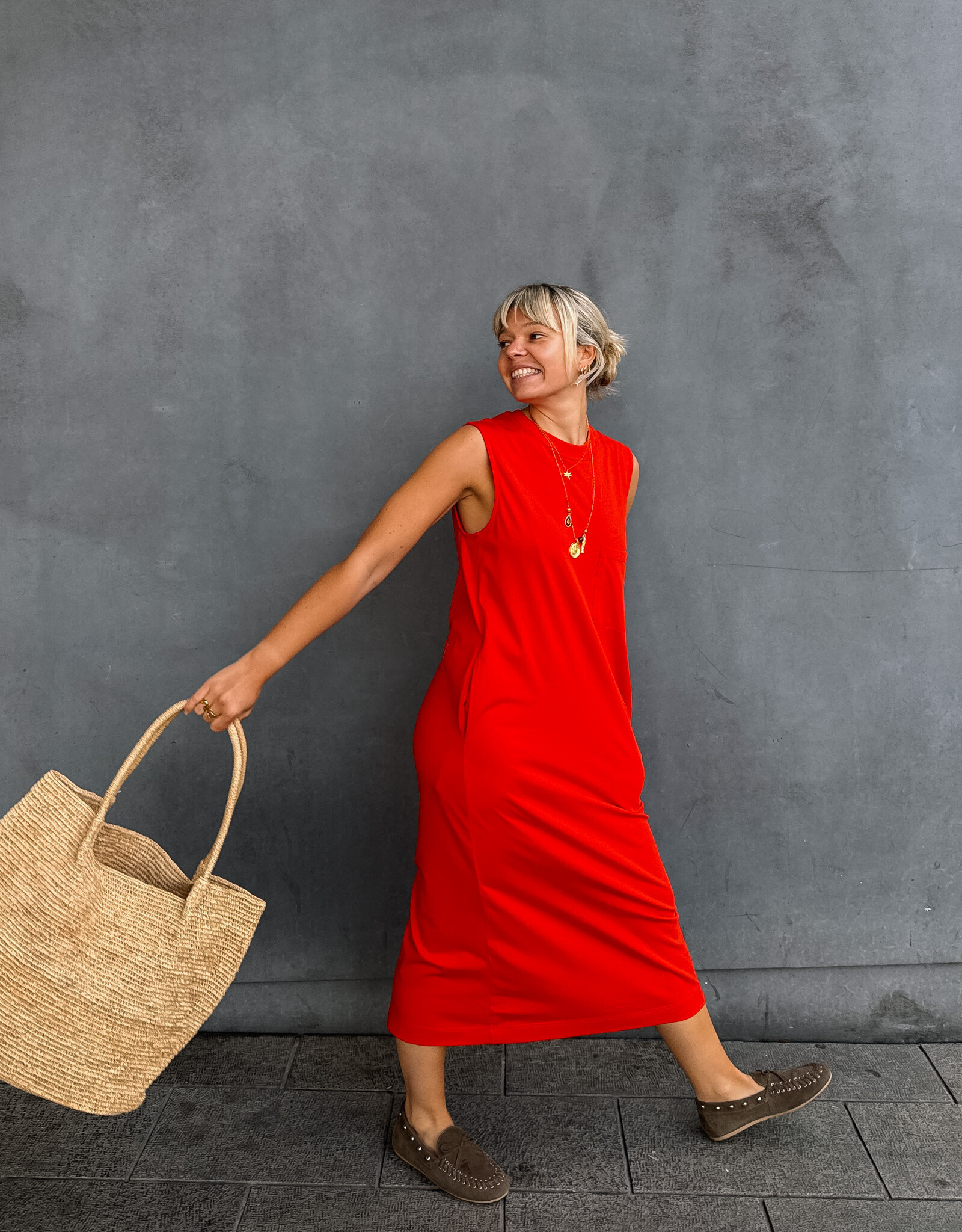 The Golden House Paris Cabas 'Raphia' - Naturel