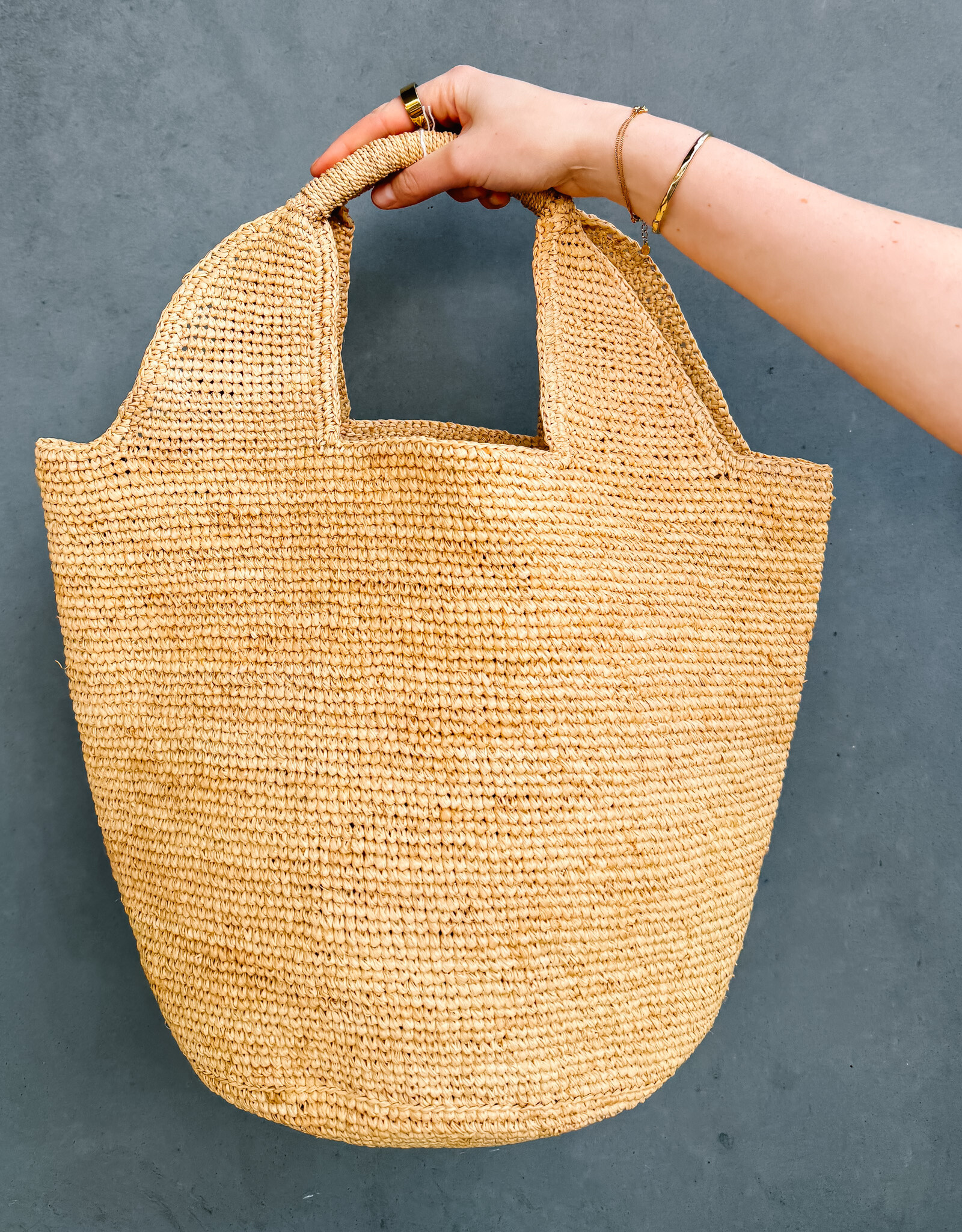 The Golden House Paris Sac 'Raphia' - Naturel