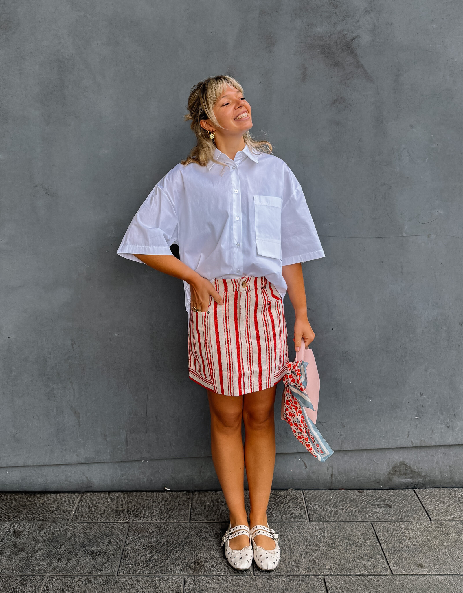 Orfeo - LMK Rok 'Lyam' - Rayures Rouge - Orfeo