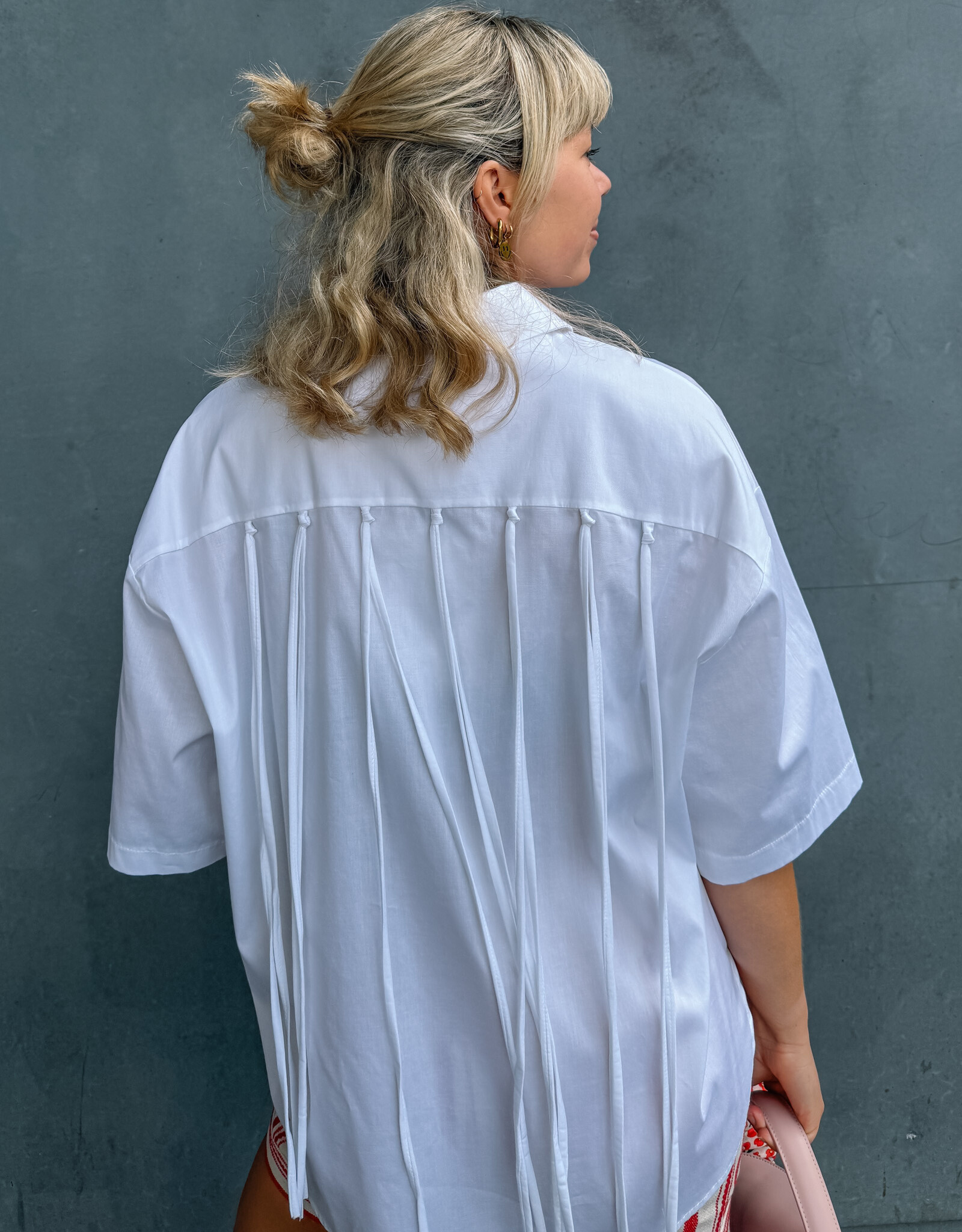 The Golden House Lum Blouse 'Mara' - White TU