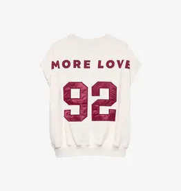 Catwalk Junkie Sleeveless Sweater 'Graphic' - Egret - Catwalk Junkie