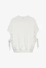 Catwalk Junkie Sweater Short Sleeve 'Strap' - Light Grey Melange - Catwalk Junkie