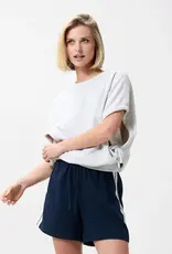 Catwalk Junkie Sweater Short Sleeve 'Strap' - Light Grey Melange - Catwalk Junkie