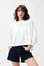 Catwalk Junkie T-Shirt  'Oversized' - Off White - Catwalk Junkie