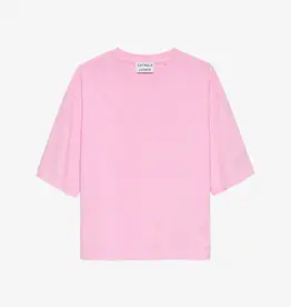 Catwalk Junkie T-Shirt 'Loose Fit' - Soft Pink - Catwalk Junkie