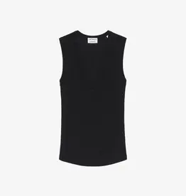 Catwalk Junkie Top V-Neck 'Rib'- Black - Catwalk Junkie