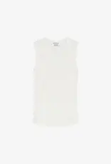 Catwalk Junkie Top V-Neck 'Rib' - Off White - Catwalk Junkie