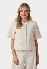 Blouse Linen 'Rory' - Creme - Neo Noir
