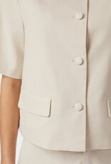 Blouse Linen 'Rory' - Creme - Neo Noir