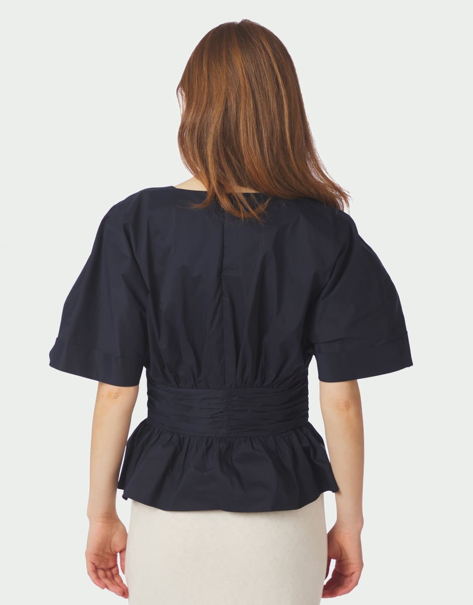 Blouse Poplin  'Annegret' - Navy - Neo Noir