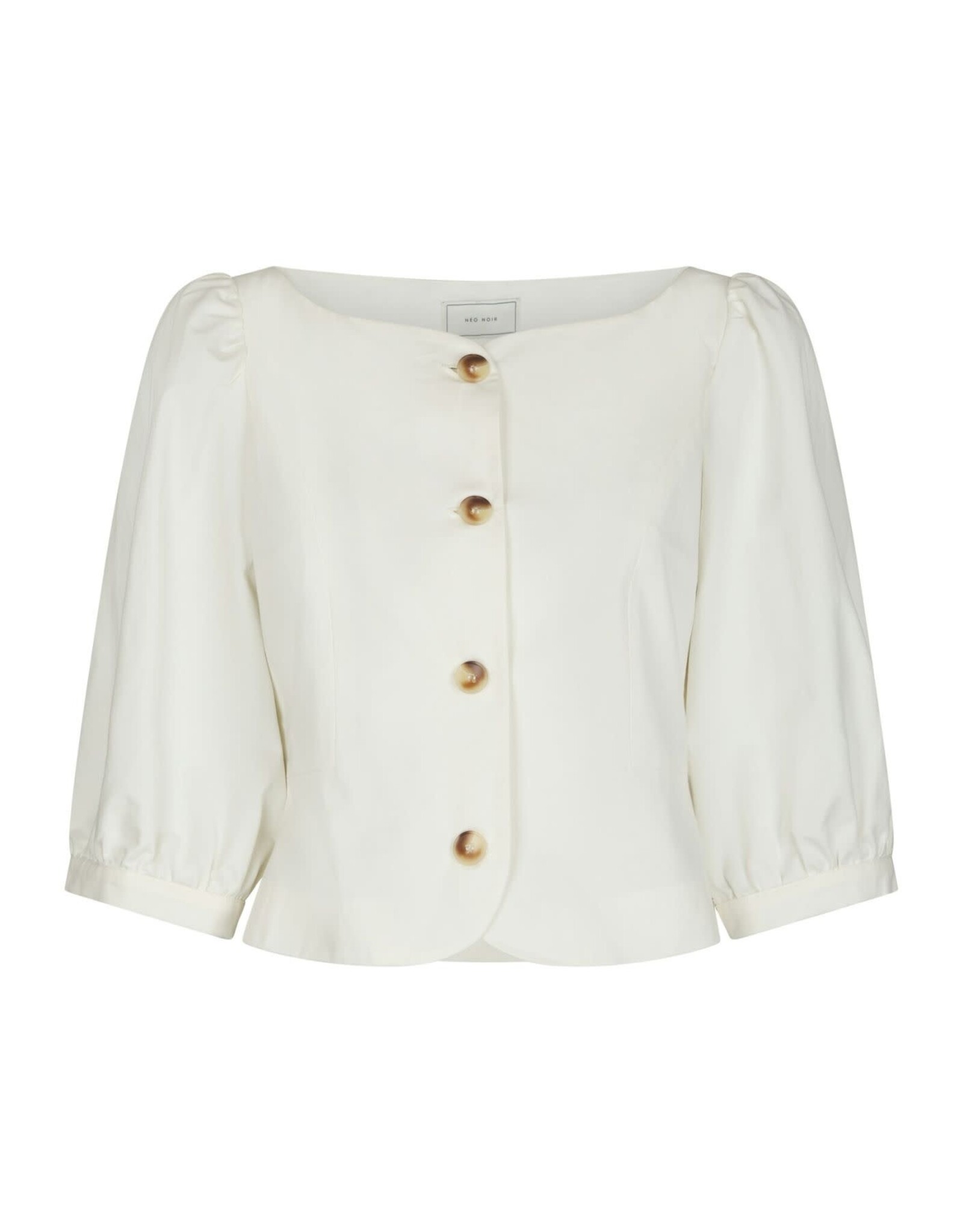 Blouse Twill 'Jeannie' - Off White - Neo Noir