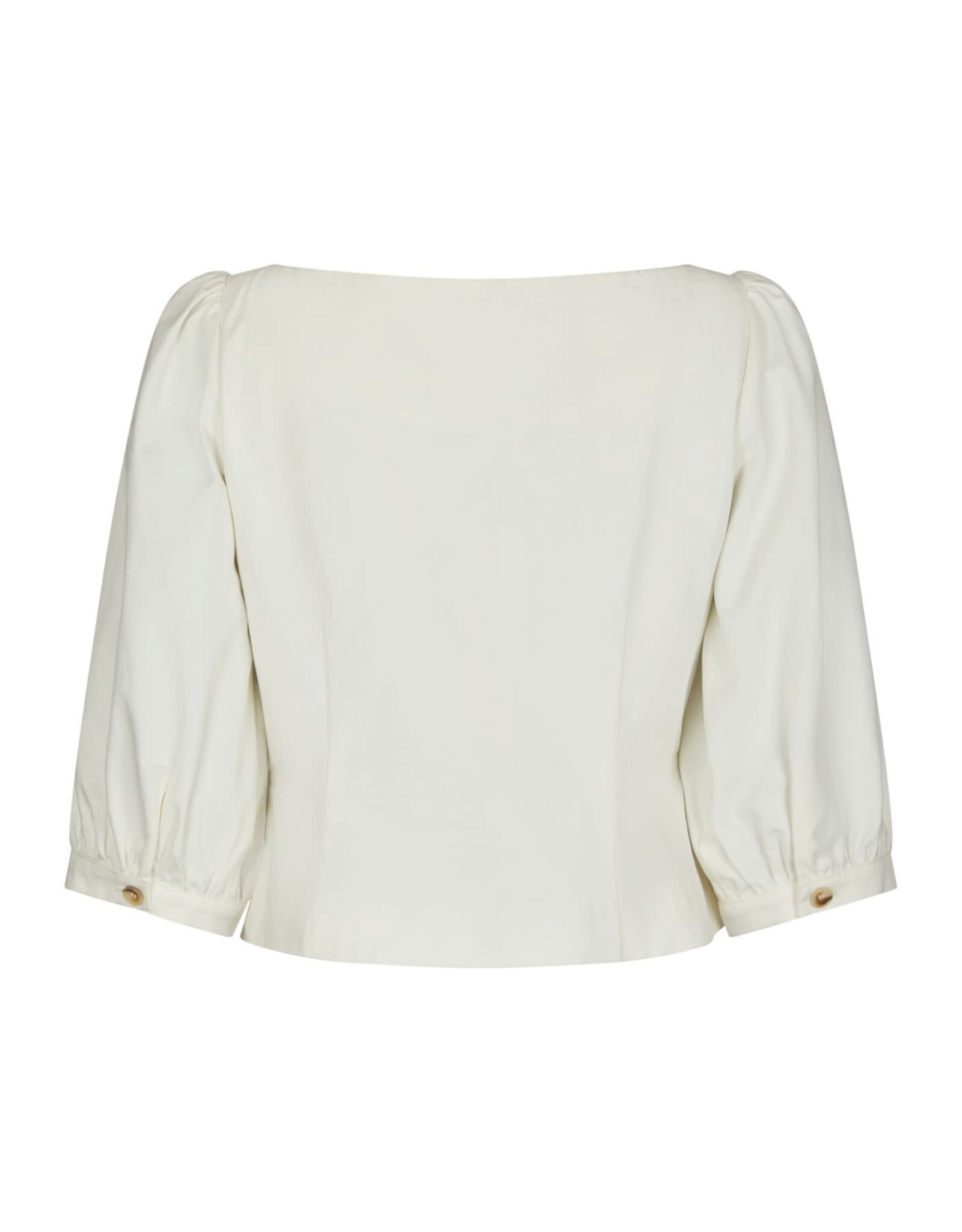 Blouse Twill 'Jeannie' - Off White - Neo Noir