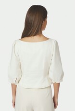 Blouse Twill 'Jeannie' - Off White - Neo Noir