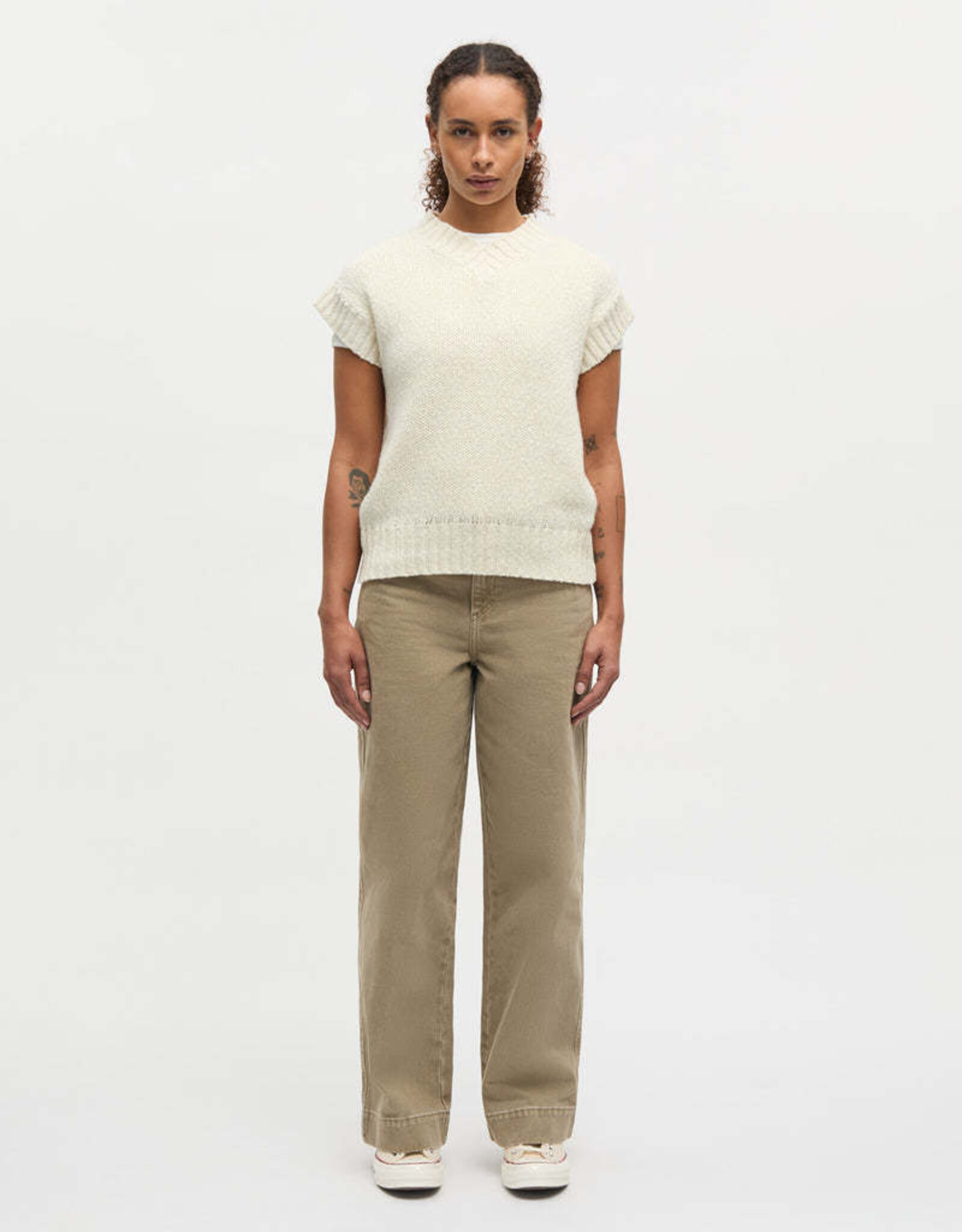 Mads Norgaard Spencer 'Woolin Elin' - Almond Oil - Mads Norgaard