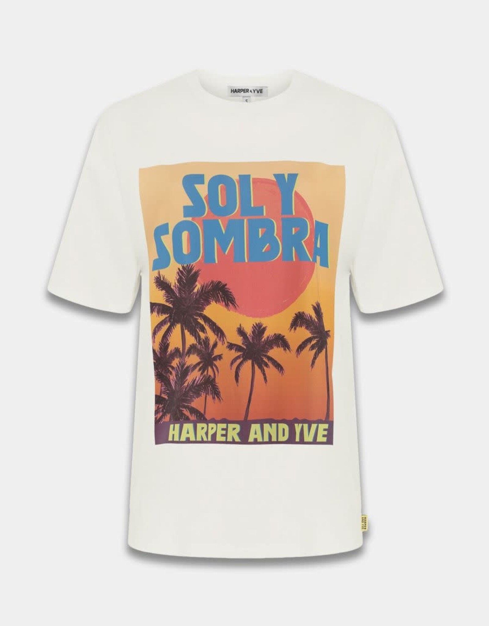 Harper&Yve T-Shirt 'Solysombra' - Ecru - Harper&Yve