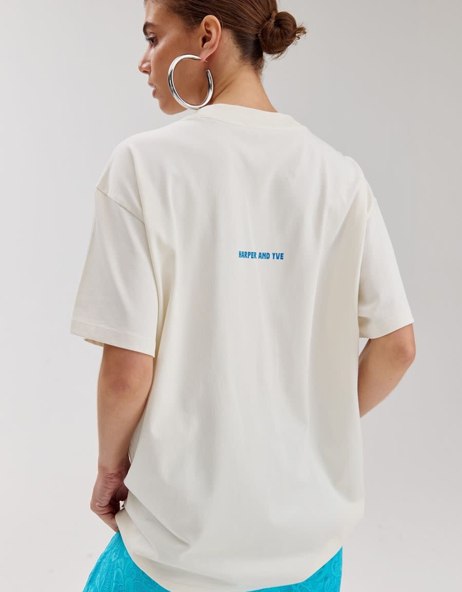 Harper&Yve T-Shirt 'Solysombra' - Ecru - Harper&Yve