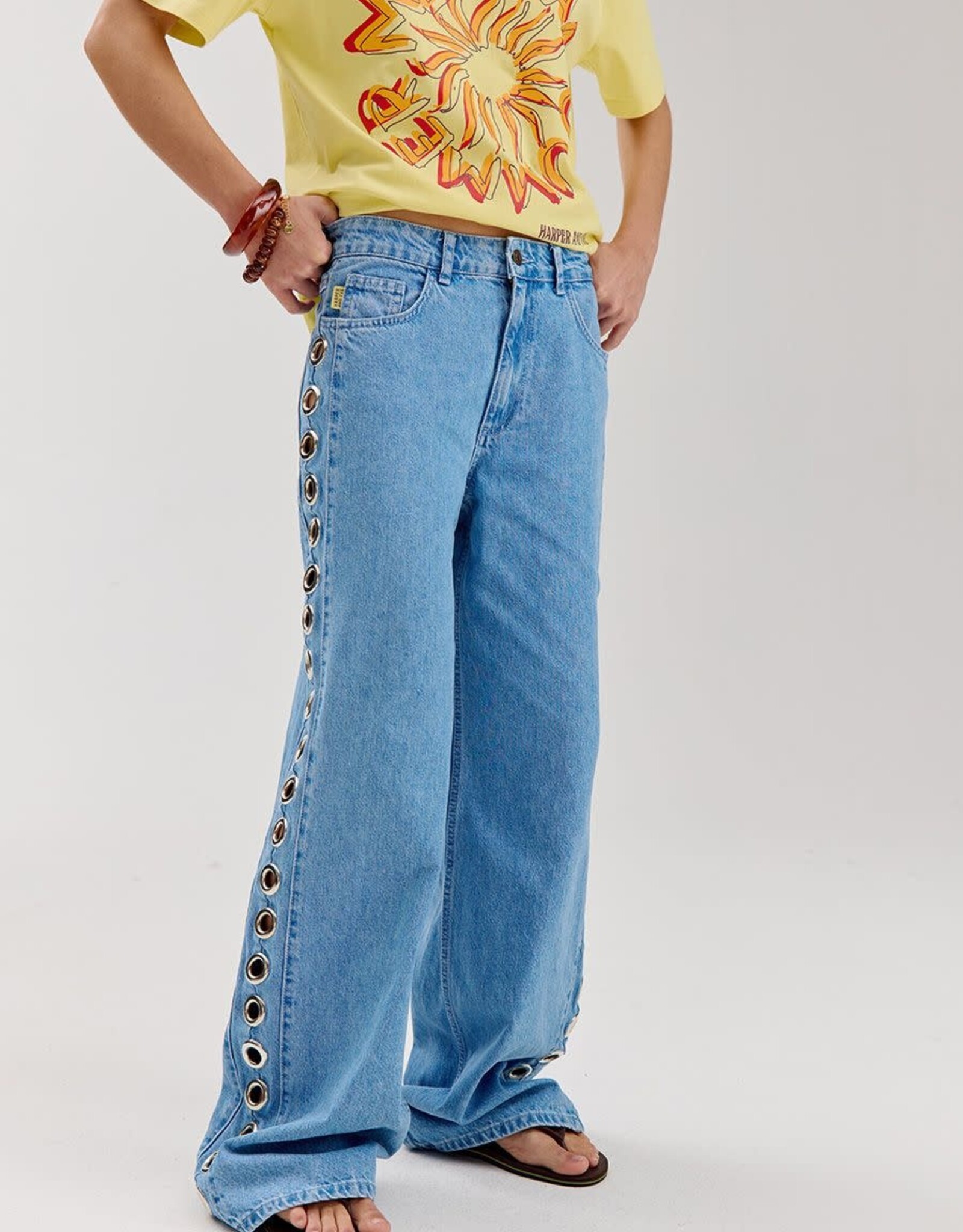 Harper&Yve Jeans 'Mayraeye' - Mid Blue - Harper&Yve