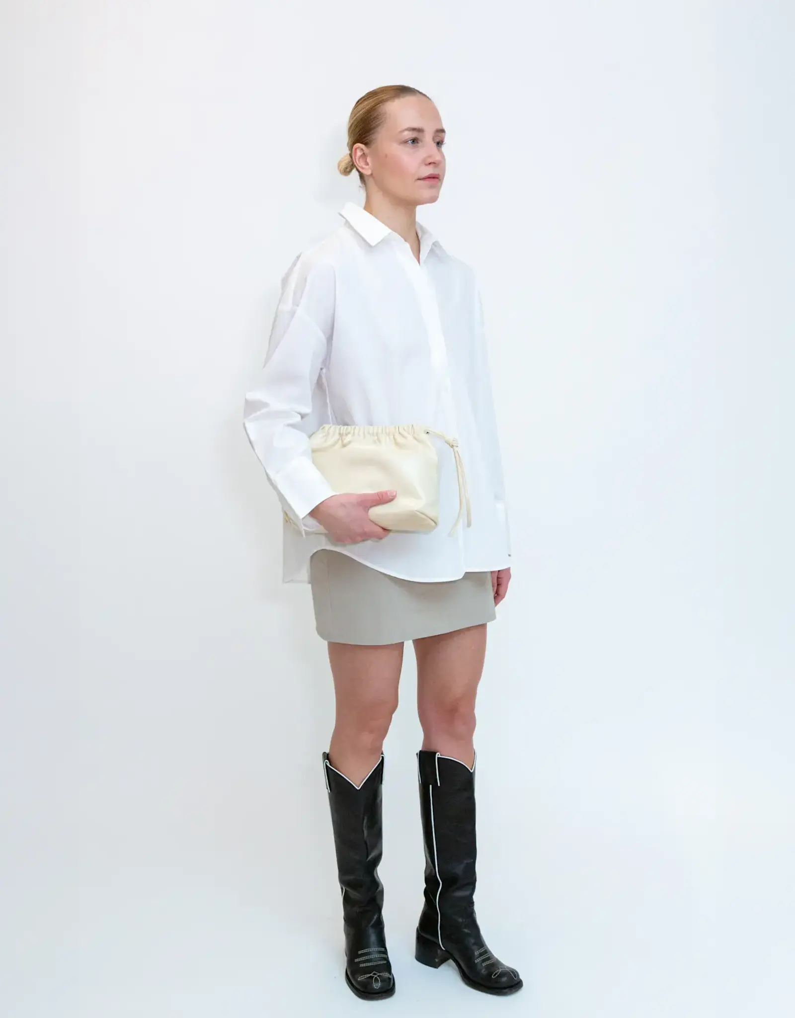 HVISK Handtas  'Arcane Glossy Structure' - Wax Paper - Hvisk