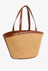 HVISK Handtas  'Bea Rafia Structure' - Wax Paper - Hvisk