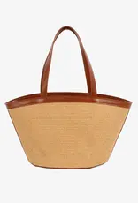 HVISK Handtas  'Bea Rafia Structure' - Wax Paper - Hvisk