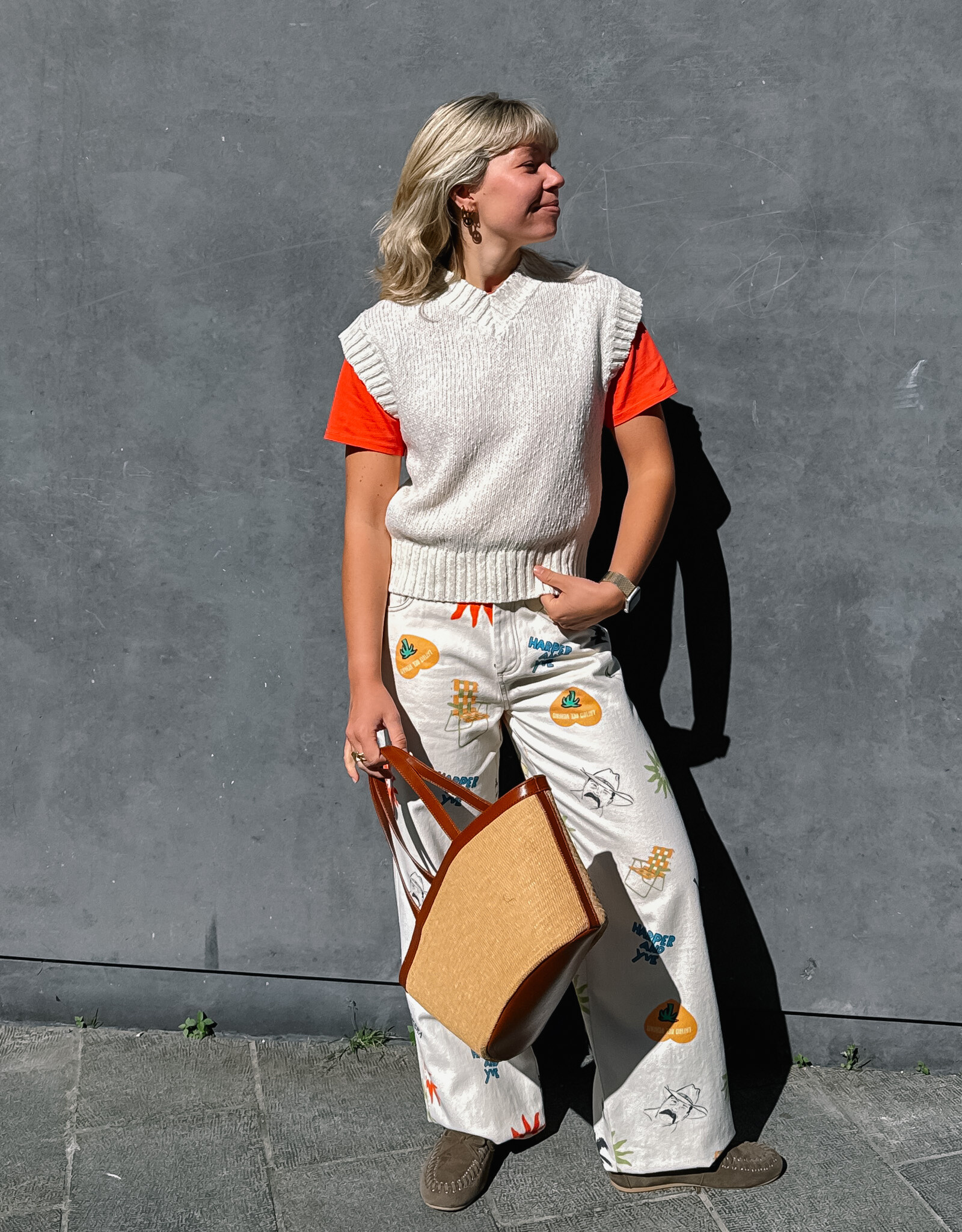 Mads Norgaard Spencer 'Woolin Elin' - Almond Oil - Mads Norgaard