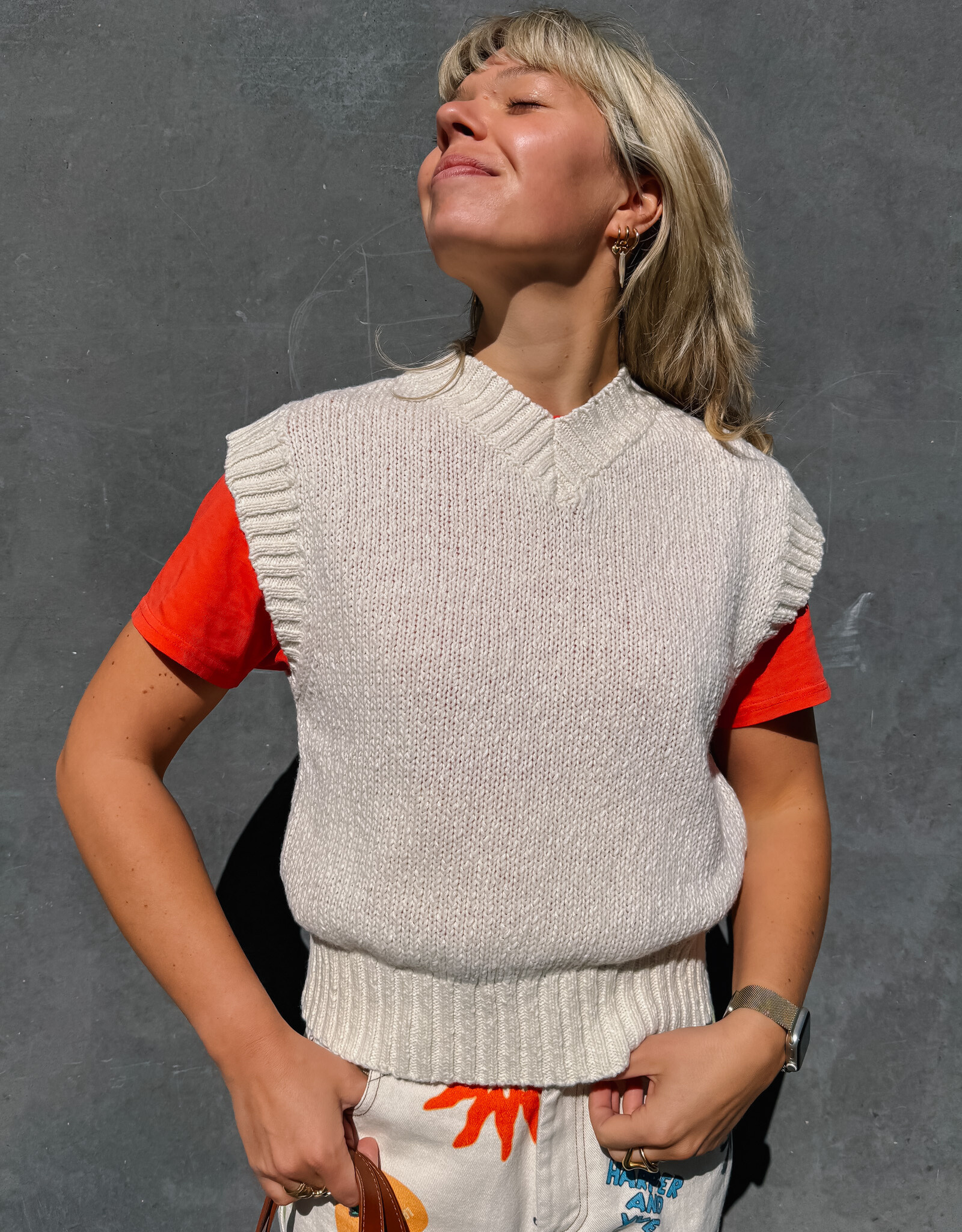 Mads Norgaard Spencer 'Woolin Elin' - Almond Oil - Mads Norgaard