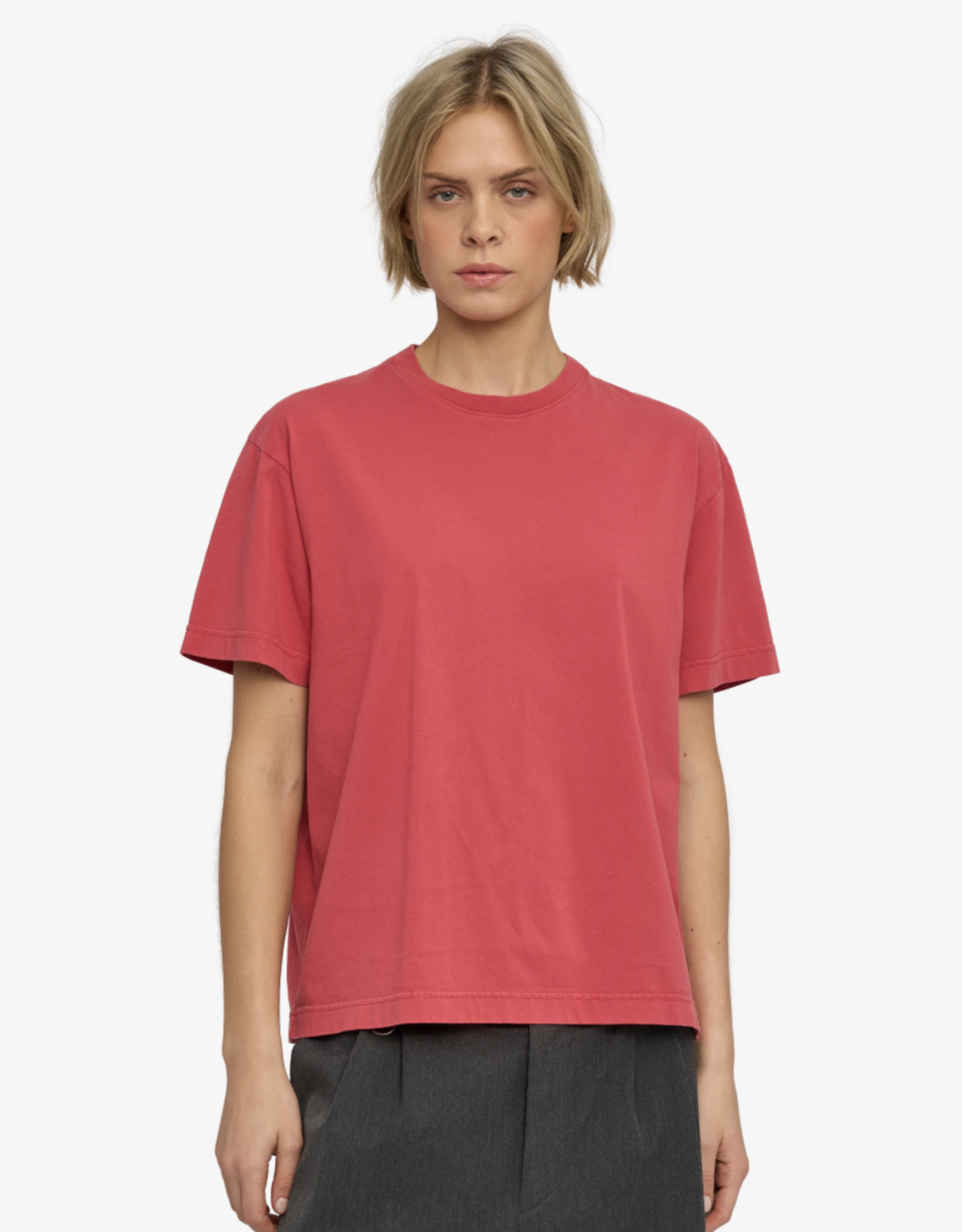 Colorful Standard T-Shirt 'Oversized Organic Tee' - Faded Red - Colorful Standard