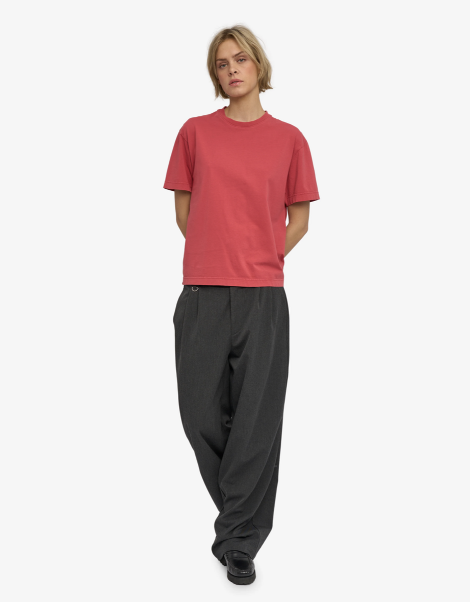 Colorful Standard T-Shirt 'Oversized Organic Tee' - Faded Red - Colorful Standard