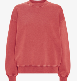 Colorful Standard Sweater 'Organic Oversized Crew' - Faded Red - Colorful Standard