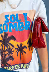 Harper&Yve T-Shirt 'Solysombra' - Ecru - Harper&Yve