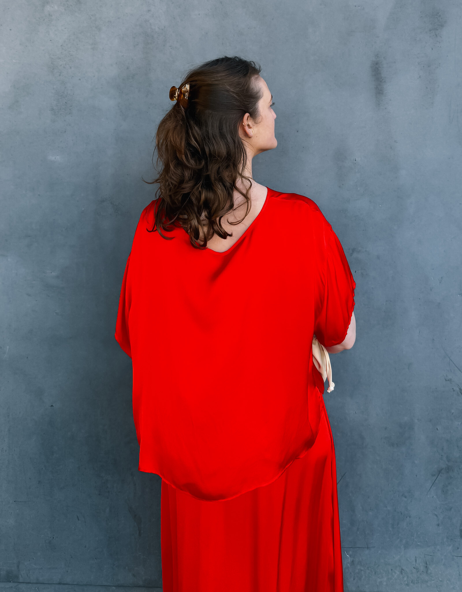 American Vintage Top  'Bovalow' - Tomate -  Bov07C -  American Vintage