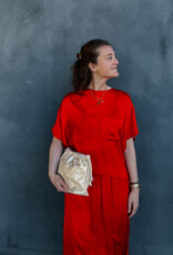 HVISK Handtas  'Arcane Glossy Structure' - Wax Paper - Hvisk