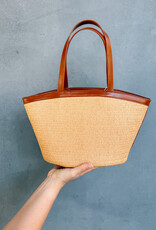 HVISK Handtas  'Bea Rafia Structure' - Wax Paper - Hvisk