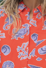 Laure+Max Blouse 'Clipper' - Imprime Calanque - Laure+Max