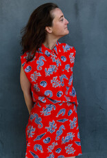 Laure+Max Blouse 'Clipper' - Imprime Calanque - Laure+Max