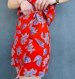 Laure+Max Short 'June' - Imprime Calanque - Laure+Max