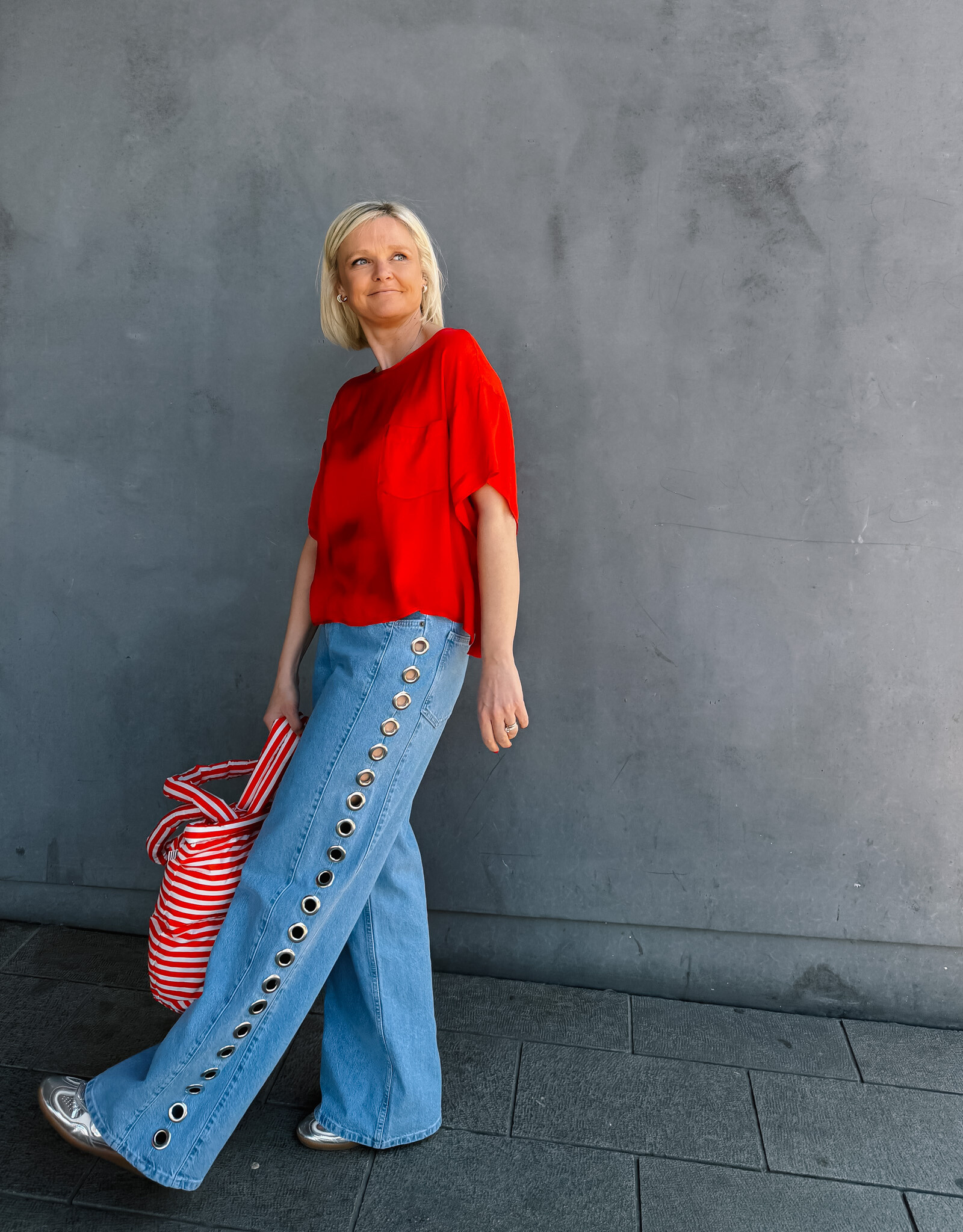 Harper&Yve Jeans 'Mayraeye' - Mid Blue - Harper&Yve