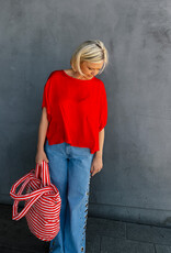 American Vintage Top  'Bovalow' - Tomate -  Bov07C -  American Vintage