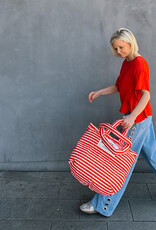 Mads Norgaard Bag 'Pillow' - Fiery Red/Vanilla Ice - Mads Norgaard