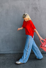 Mads Norgaard Bag 'Pillow' - Fiery Red/Vanilla Ice - Mads Norgaard