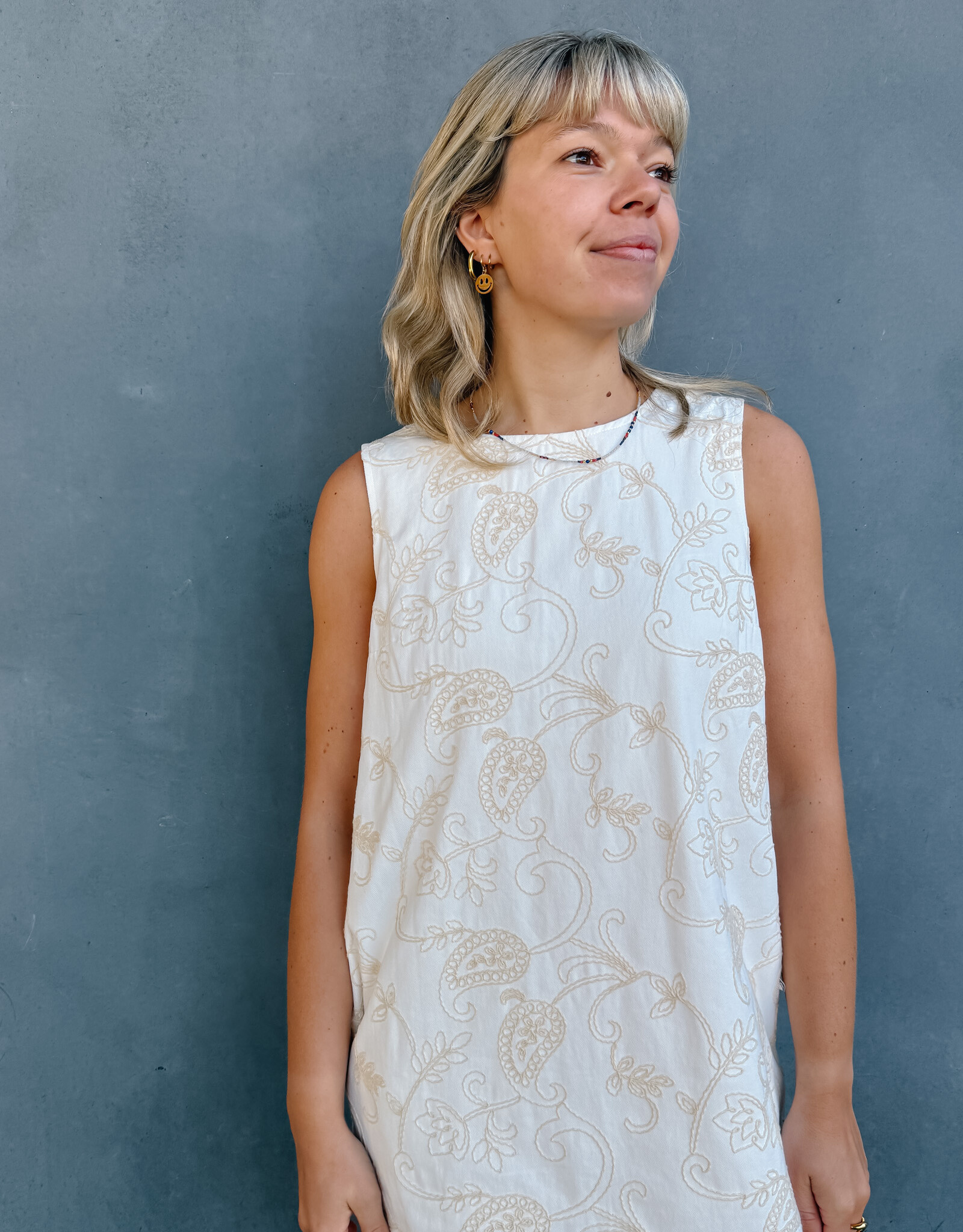 Orfeo - LMK Jurk 'Rubie' - Ecru - Orfeo