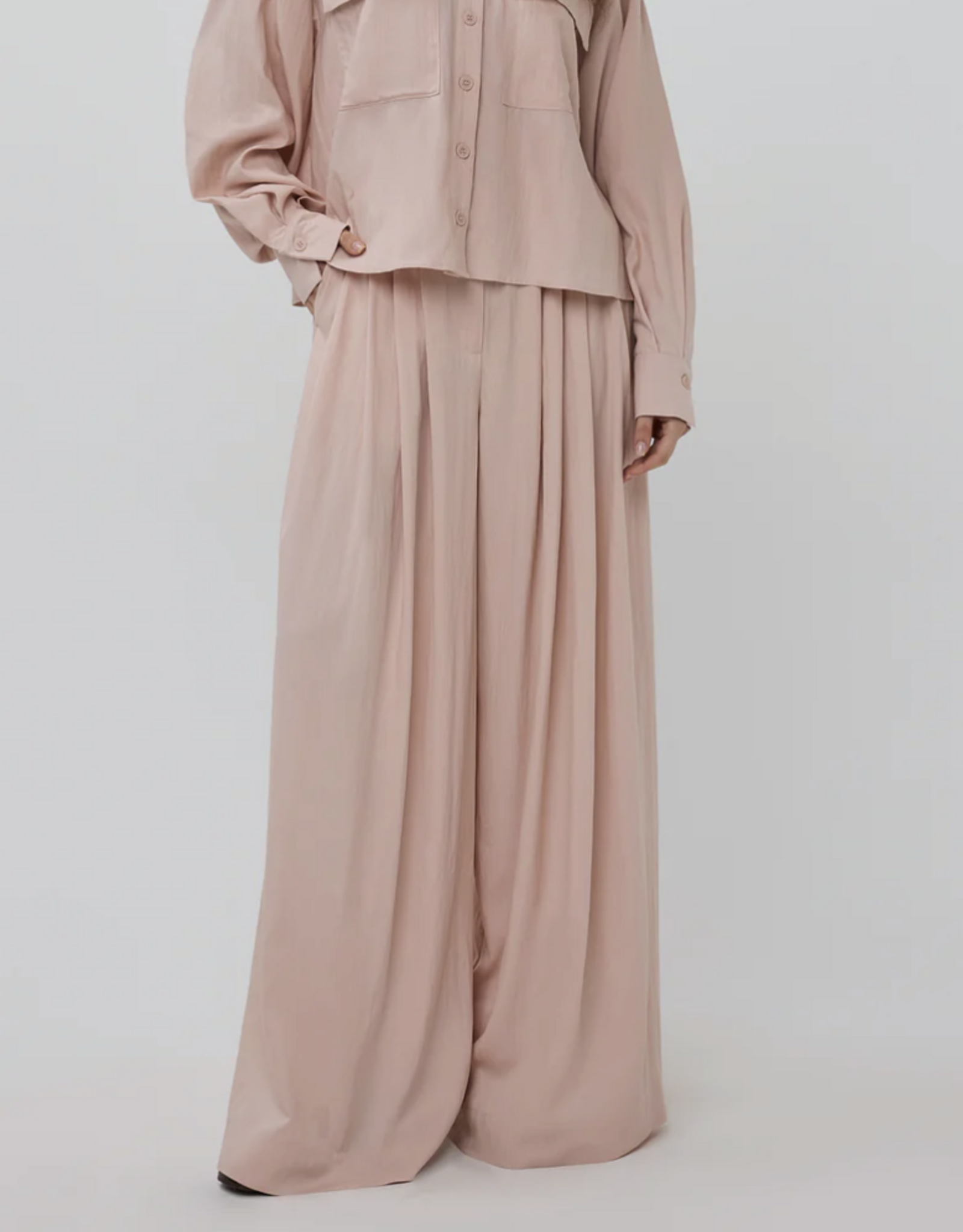 Studio Amaya Broek 'Lotus' - Light Pink - Studio Amaya