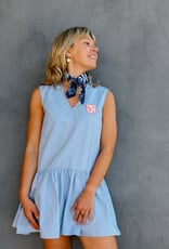 The Golden House Ad Jurk 'Holly' - Denim - Adoré