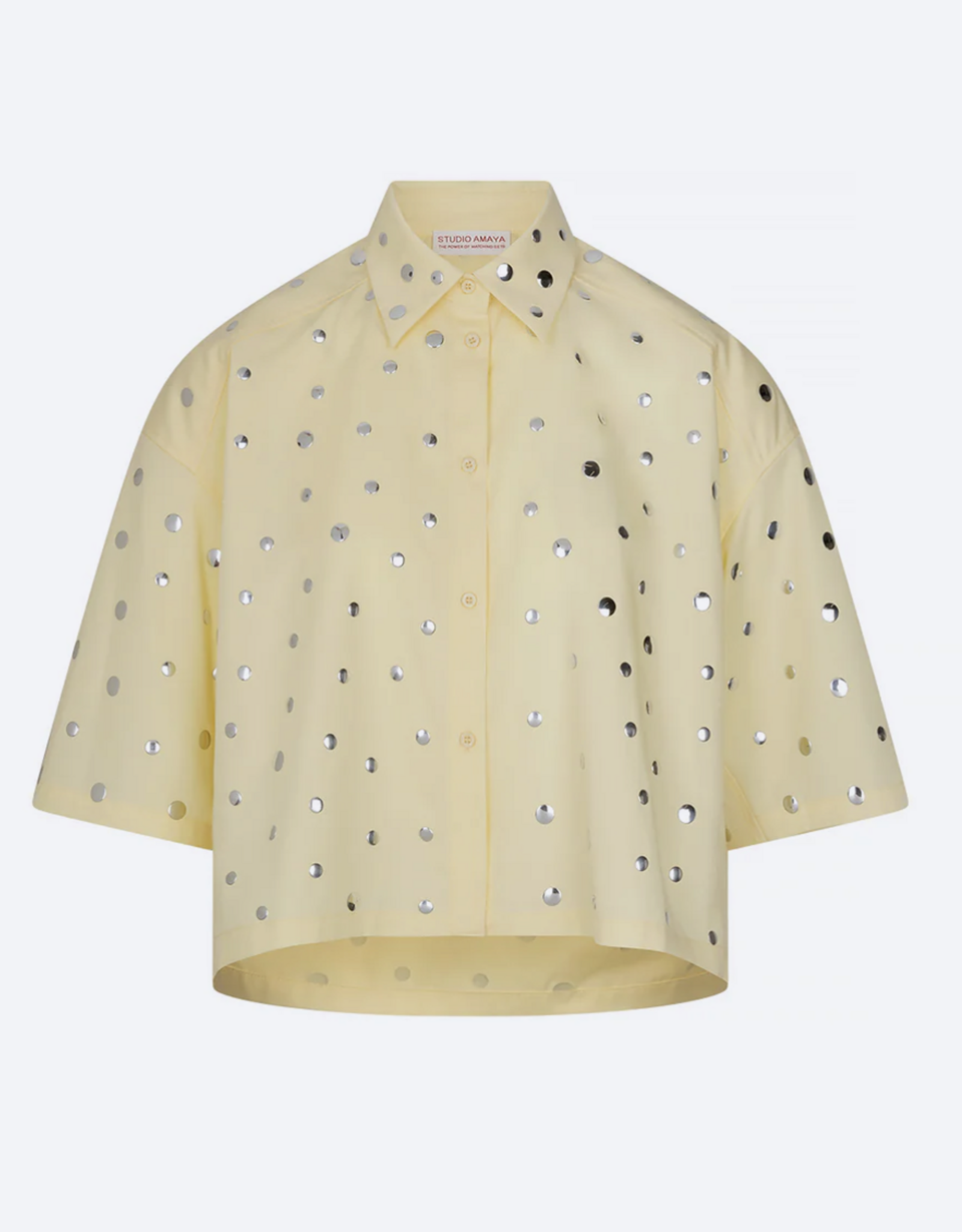 Studio Amaya Blouse 'Mara' - Yellow - Studio Amaya