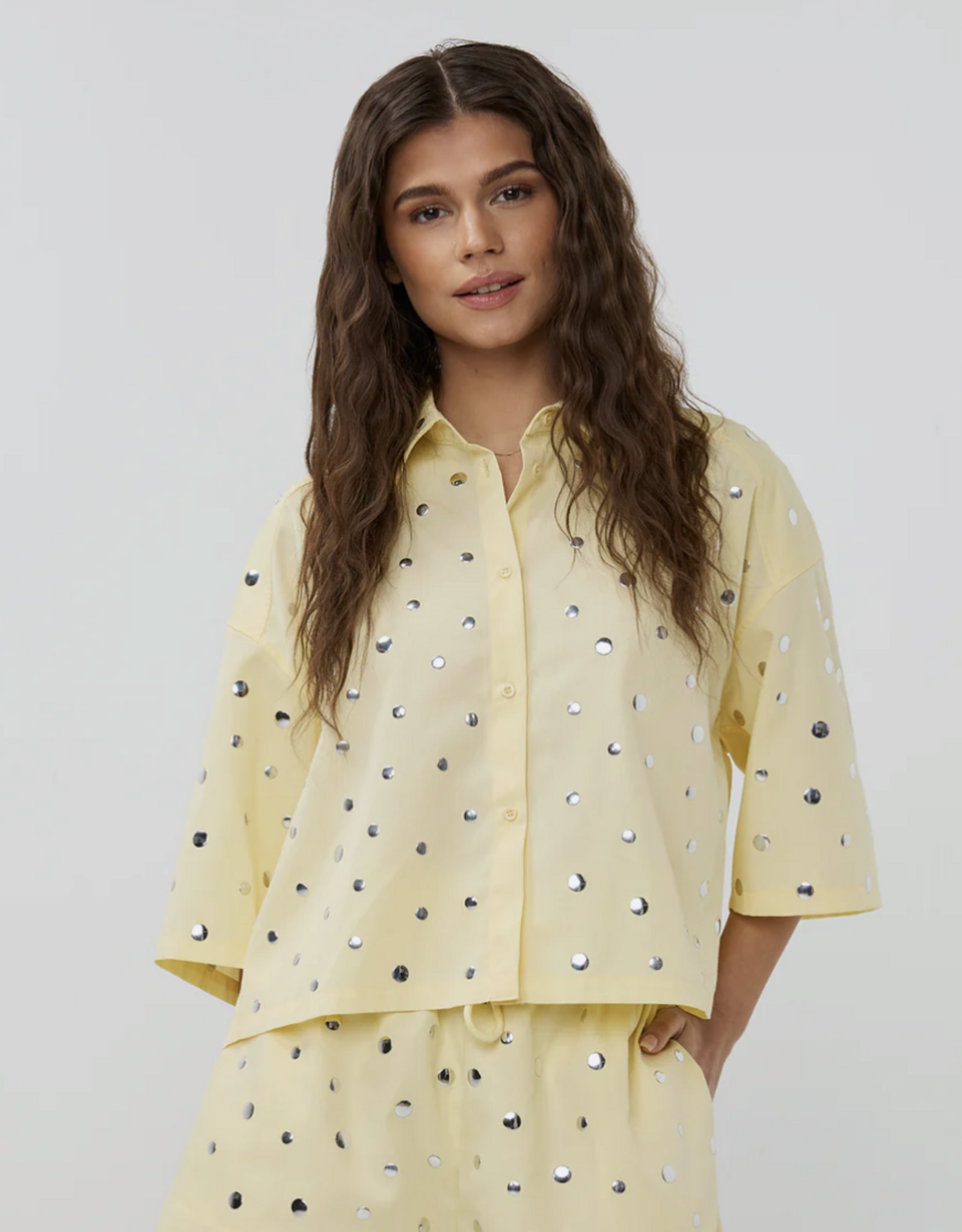 Studio Amaya Blouse 'Mara' - Yellow - Studio Amaya